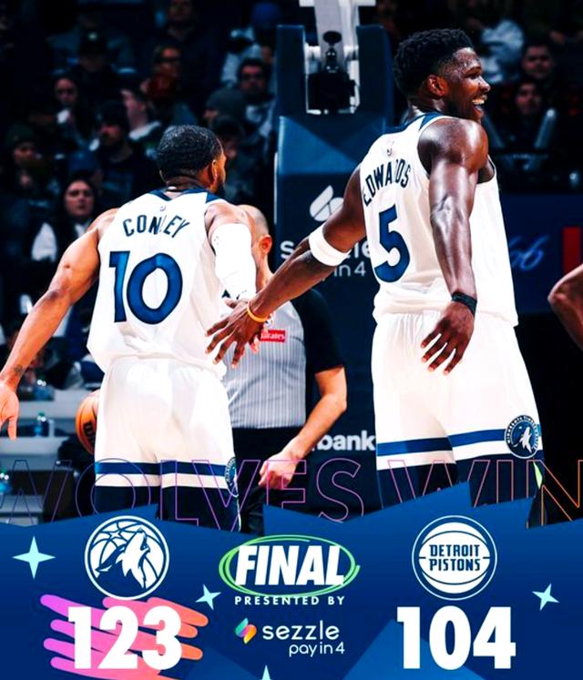 开云体育官网-森林狼力克活塞，赢得激烈对决